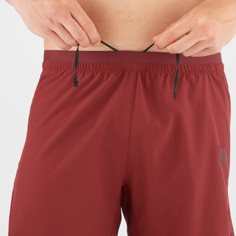 Bermudas Salomon Cross 7'' Hombre Rojos | MX SIDX291